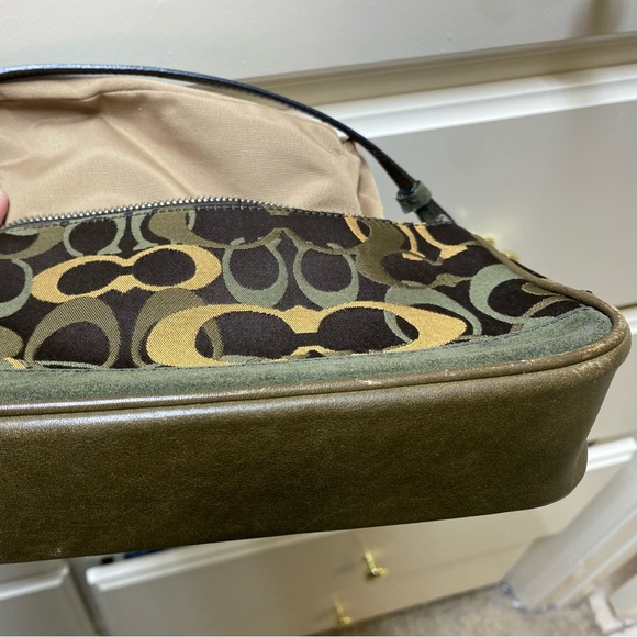 Coach Vintage Camouflage Monogram Wristlet - Picture 7 of 15